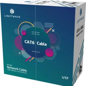 Lightwave Cat6 UTP Ethernet cable